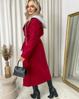 Belted Button Hooded Trench Coat - Toi ‘n’ Moi Ltd