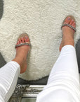 Chain Detail Heels - Toi ‘n’ Moi Ltd