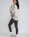 Crew Neck Back Patterned Knitted Jumper - Toi ‘n’ Moi Ltd