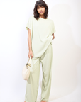 Oversized Top and Wide Leg Trouser Co-ord Set