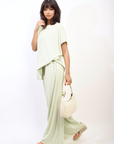 Oversized Top and Wide Leg Trouser Co-ord Set