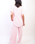 Oversized Top and Wide Leg Trouser Co-ord Set