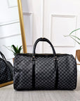Checked Print Overnight Bag - Toi ‘n’ Moi Ltd