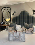 Checked Print Overnight Bag - Toi ‘n’ Moi Ltd