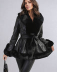 Faux Fur Trim Winter Jacket