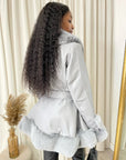 Faux Fur Trim Winter Jacket