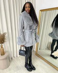Faux Fur Trim Winter Jacket