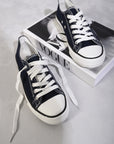 Platform Low Top Lace Up Trainers