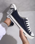 Platform Low Top Lace Up Trainers