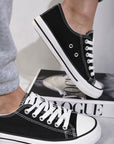 Platform Low Top Lace Up Trainers