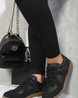 Low Top Lace-Up Trainers