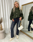 Straight Leg High Waist Jeans