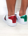 Striped Bee Design Trainers