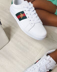 Striped Bee Design Trainers