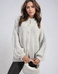 Oversized Chunky Knitted Top