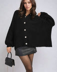 Oversized Chunky Knitted Top