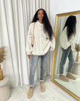 Oversized Chunky Knitted Top