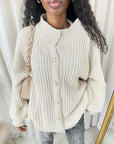 Oversized Chunky Knitted Top