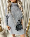 Chunky Roll Neck Knitted Jumper - Toi ‘n’ Moi Ltd