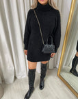 Chunky Roll Neck Knitted Jumper - Toi ‘n’ Moi Ltd