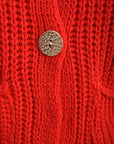 Chunky Cable Button Knit Cardigan - Toi ‘n’ Moi Ltd