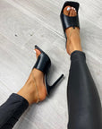 Chain Detail Heels - Toi ‘n’ Moi Ltd