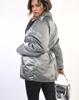 Oversized Belted Jacket