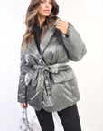 Oversized Belted Jacket