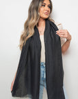 Sparkle Sequin Crinkle Wrap Scarf