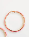 Beaded Hoop Earrings - Toi ‘n’ Moi Ltd