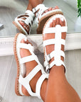 Strappy Flat Sandals