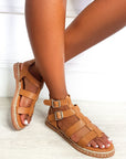 Strappy Flat Sandals