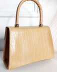 Fold Over Bag with Embellished Detail