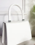 Fold Over Bag with Embellished Detail