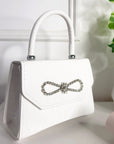 Fold Over Bag with Embellished Detail