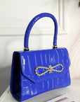 Fold Over Bag with Embellished Detail