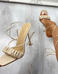 Strappy Mule Heels