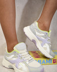 Lace Up Chunky Trainers