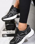 Lace Up Chunky Trainers