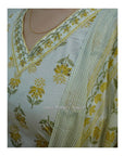 Pakistani Cotton Festive Eid Anarkali Set – Designer Kurti, Pant & Dupatta | Readymade Indian Salwar Kameez for Party & Ethnic Wear - Toi ‘n’ Moi Ltd
