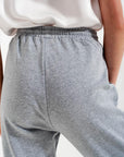 Joggers With Elastic Waist Band in Gray - Toi ‘n’ Moi Ltd