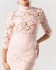 Pink Cut Out Dress
