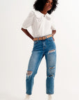 Prairie Collar Blouse in White