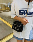 Special Lock Design Travel Handbags