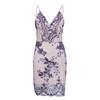 Backless v Neck Sequin Party Dress - Toi ‘n’ Moi Ltd