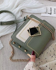Special Lock Design Travel Handbags