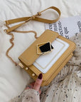 Special Lock Design Travel Handbags