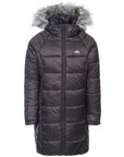 Trespass Girls Elimore Padded Hooded Casual Coat-0