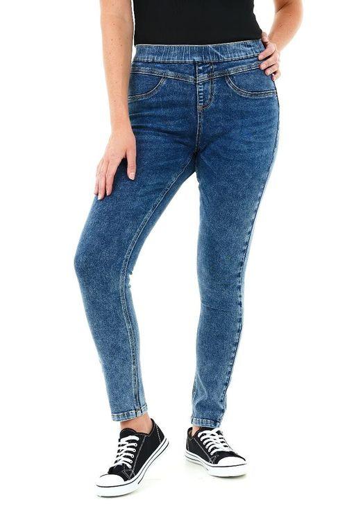 LADIES SCULPT JEGGINGS ACID BLUE 12 - Toi ‘n’ Moi Ltd