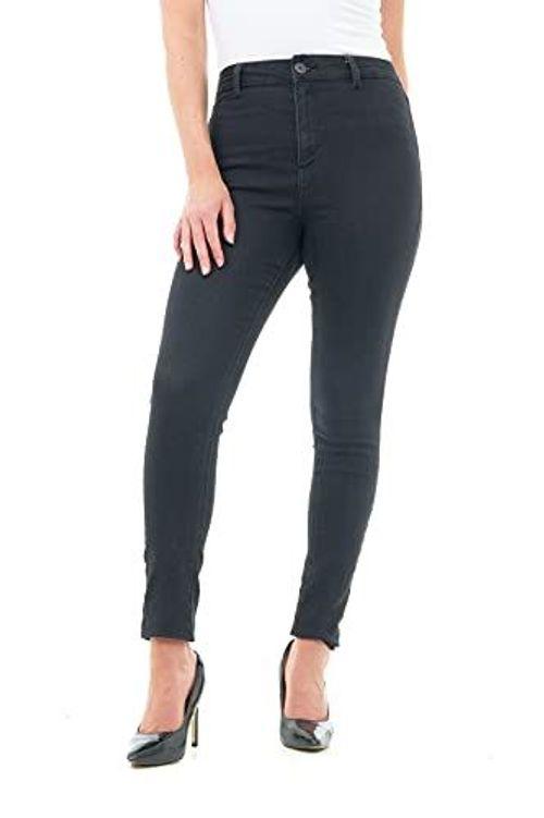 Ladies High Rise Jean Black 8 - Toi ‘n’ Moi Ltd